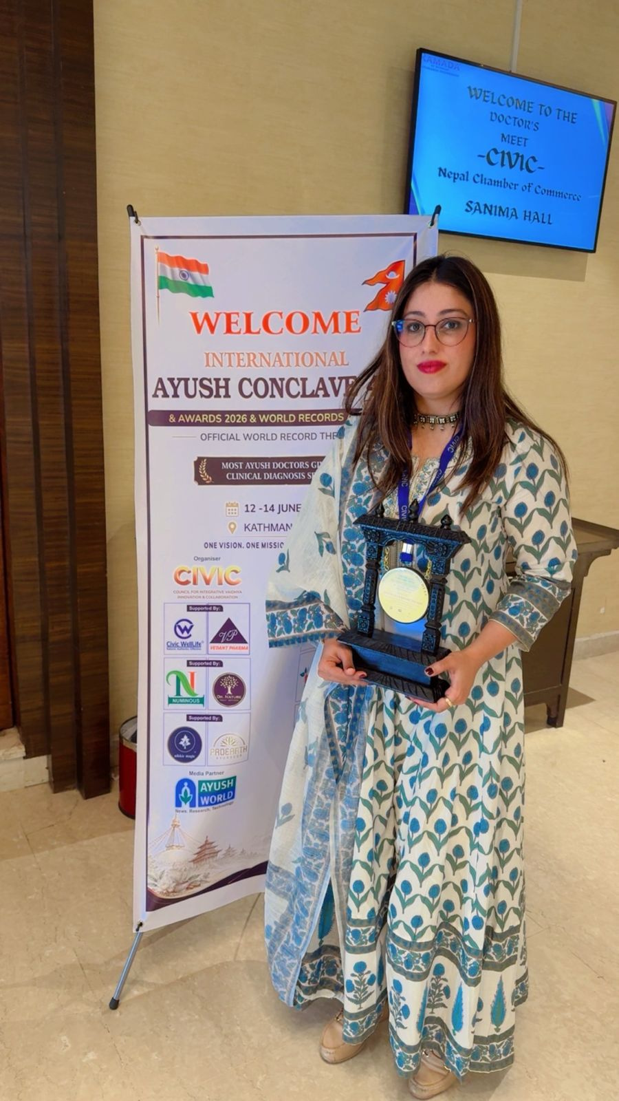 Legends World Record session — Most AYUSH Doctors in a Clinical Diagnosis